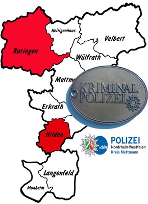 POL-ME: Einbrüche aus dem Kreisgebiet - Ratingen / Hilden - 2111142