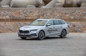 Skoda Auto Deutschland GmbH: SKODA AUTO spendet 100 neue OCTAVIA im Gesamtwert von rund 85 Millionen tschechischen Kronen für den Kampf gegen das Corona-Virus