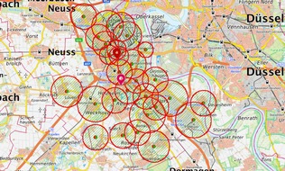 Feuerwehr Neuss: FW-NE: Landesweiter Warntag am 08.09.2022 | Hier stehen die 28 Sirenen der Stadt Neuss!