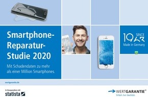 Wertgarantie: Smartphone-Reparatur-Studie 2020 von Wertgarantie: &Ouml;kologische Aspekte sind bei der Reparatur wichtiger denn je