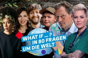 Endemol Shine Germany: Endemol Shine Germany produziert Instagram-Format "WHAT IF...? In 80 Fragen um die Welt" für Eckart von Hirschhausen Stiftung: Auch die Kanzlerkandidat:innen beantworten gesellschaftspolitische Fragen