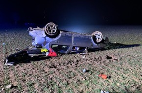 Polizeidirektion Neustadt/Weinstra&szlig;e: POL-PDNW: Kindenheim - Verkehrsunfall durch Minderj&auml;hrigen mit drei verletzten Personen