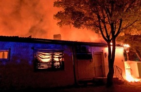 Polizei Mettmann: POL-ME: Nach Brand eines Vereinsheims: Belohnung für Hinweise ausgelobt - Ermittlungen dauern an! - Ratingen - 2008105