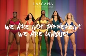 LASCANA: "We are not different. We are unique": LASCANA lanciert zum Pride Month neue Markenkampagne für mehr Toleranz