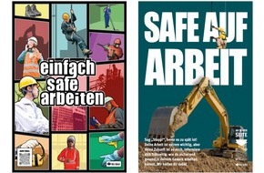 BG BAU Berufsgenossenschaft der Bauwirtschaft: Azubistart 2025: einfach safe arbeiten