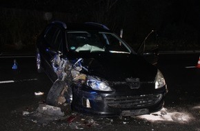 Polizei Rheinisch-Bergischer Kreis: POL-RBK: Burscheid - Verkehrsunfall unter Alkoholeinfluss