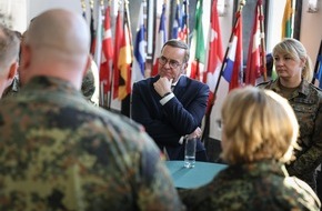 Territoriales Führungskommando der Bundeswehr: Operatives Führungskommando der Bundeswehr hat Bundesminister Pistorius am Standort Schwielowsee zu einem Informationsbesuch eingeladen
