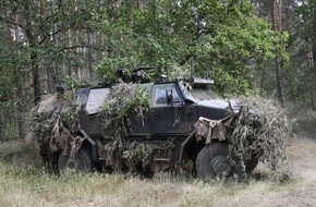 PIZ Ausrüstung, Informationstechnik und Nutzung: Lebensversicherung für die Truppe / Brigade Litauen erhält 65 Dingo 2-Fahrzeuge