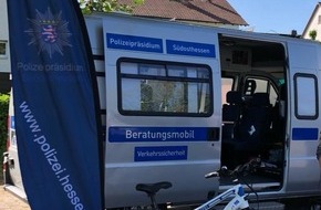 Polizeipräsidium Südosthessen: POL-OF: Beratungsmobil des Polizeipräsidiums Südosthessen am 09.06.2022 auf dem Rosenauplatz