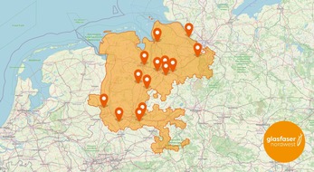 Glasfaser NordWest GmbH & Co. KG: Glasfaser Nordwest mit FTTH-Ausbau im Plan +++ Bis zu 100.000 weitere Glasfaseranschlüsse angekündigt