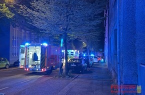 Feuerwehr Recklinghausen: FW-RE: Nächtlicher Brand in Mehrfamilienhaus - Keine Verletzten