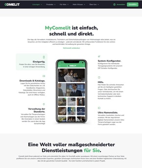 Comelit schärft Markenprofil mit neuem Slogan „FEEL SECURE“ und modernisierter Website