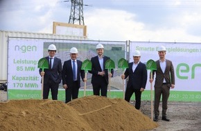 NGEN Austria GmbH: Spatenstich f&uuml;r innovatives Batteriespeichersystem in Ober&ouml;sterreich erfolgt