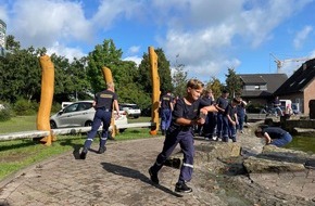 Freiwillige Feuerwehr Alpen: FW Alpen: Jugendfeuerwehren aus dem Kreis Wesel zelten in Alpen