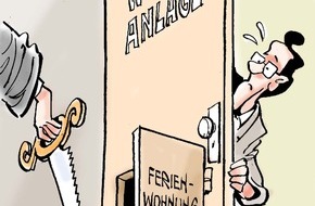 Bundesgeschäftsstelle Landesbausparkassen (LBS): Unerwünschte Gäste / Urteile deutscher Gerichte zum Thema Ferienwohnung in Wohnanlagen