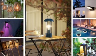 Frühjahrs-Lichttrends für den Garten: Lampenwelt.de präsentiert leuchtende Outdoor-Must-haves 2024