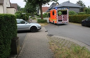 Polizei Minden-Lübbecke: POL-MI: Sechsjähriger Fahrradfahrer bei Verkehrsunfall verletzt