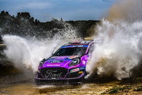 M-Sport Ford schickt drei Puma Hybrid Rally1 auf die wunderbaren Schotterpisten Neuseelands