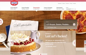 Dr. Oetker - Dr. August Oetker Nahrungsmittel KG: Fokus auf Benutzerfreundlichkeit: Internet-Relaunch bei Dr. Oetker (BILD)