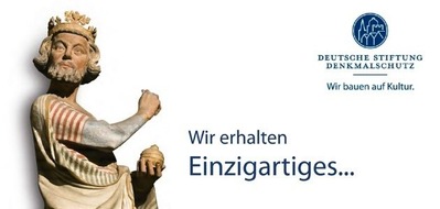 Deutsche Stiftung Denkmalschutz: DSD sagt zunächst 351 Förderungen bundesweit für das Jahr 2024 zu
