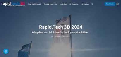 Messe Erfurt: Angebote der Rapid.Tech 3D ab sofort 365 Tage im Jahr verfügbar