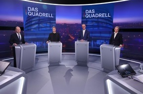 RTL Deutschland GmbH: Forsa-Umfrage zum Quadrell / Zuschauer sehen Friedrich Merz als Sieger