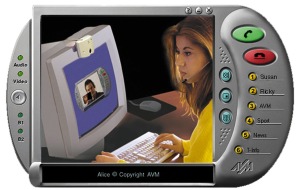 AVM GmbH: So wird der PC zum ISDN-Bildtelefon / Beim Telefonieren einen Blick
riskieren