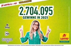 Sächsische Lotto-GmbH: Sachsenlotto macht Millionäre: Vier LOTTO-Millionäre im ersten Halbjahr 2025