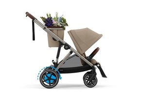 CYBEX GmbH: Kinderleicht dank E-Antrieb: e-Gazelle von CYBEX macht Familien mobil