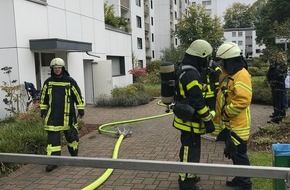 Feuerwehr Bochum: FW-BO: Brennender Wäschetrockner in einem Mehrfamilienhaus