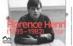 Kunstmuseum Bern - Zentrum Paul Klee: Fokus-Ausstellung: &laquo;Florence Henri (1893&ndash;1982)&raquo; (29.8.2026&ndash;10.1.2027)