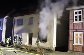 Kreispolizeibehörde Höxter: POL-HX: Wohnhausbrand in Marienmünster - 80.000 Euro Schaden