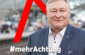 EVG Eisenbahn- und Verkehrsgewerkschaft: EVG Martin Burkert: 6.000 Azubis in 2024 - Deutsche Bahn AG erfüllt Forderungen der Gewerkschaft