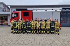 Kreisfeuerwehr Oldenburg: FW-OLL: 20 neue Truppführerinnen und Truppführer für den Landkreis Oldenburg