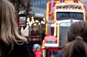 Pointbreak Events GmbH: Coca-Cola-Weihnachtstruck am Wintermarkt im Freiruum