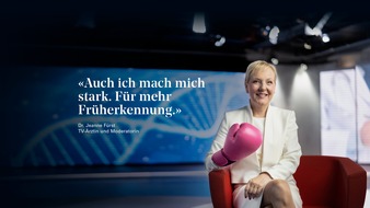Krebsliga Schweiz: Medienmitteilung: Jeanne Fürst macht sich im Brustkrebsmonat Oktober für die Früherkennung stark