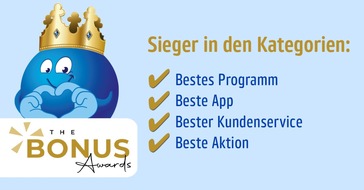 PAYBACK GmbH: 4-fach Sieg für PAYBACK bei den "Bonus Awards" - Nutzer stimmen in allen Kategorien für PAYBACK: "Bestes Programm", "Beste App", Bester Kundenservice" und "Beste Aktion"