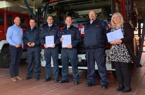 Feuerwehr Stolberg: FW-Stolberg: Neue Brandmeister