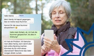 Polizeipräsidium Südhessen: POL-DA: Mörfelden-Walldorf: "Hallo Mama und Papa..." WhatsApp-Betrug erleichtert 75 Jahre alten Mann um mehr als 4000 Euro