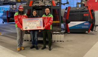 Pizolbahnen AG: Skiclub Vermol unterstützt Beschneiungsprojekt 4.0