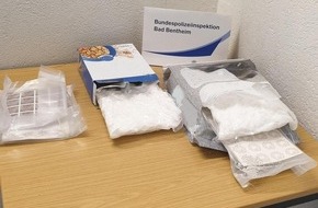 Bundespolizeiinspektion Bad Bentheim: BPOL-BadBentheim: Crystal Meth und LSD im Wert von rund 255.000 Euro beschlagnahmt
