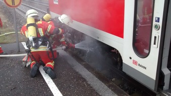 Bundespolizeiinspektion Konstanz: BPOLI-KN: Brand am Regionalexpress in Welschingen