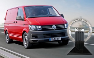 VW Volkswagen Nutzfahrzeuge AG: Volkswagen Nutzfahrzeuge: Der Transporter ist International Van of the Year