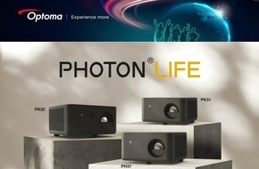 Optoma Deutschland GmbH: Optomas Photon Life-Serie: Optoma´s drei Argumente für eine Zukunft ohne Lampenprojektoren