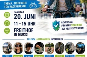 Kreispolizeibeh&ouml;rde Rhein-Kreis Neuss: POL-NE: Tag der Verkehrssicherheit in Neuss