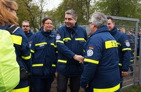 THW Landesverband Berlin, Brandenburg, Sachsen-Anhalt: THW LVBEBBST: Rekord-Beteiligung beim Landesjugendwettkampf des THW / Über 120 Jugendliche aus drei Bundesländern zeigten am Werbellinsee ihr Know-how