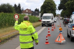 Kreispolizeibehörde Unna: POL-UN: Bergkamen - Kontrolle von Alkohol und Drogen im Straßenverkehr - gemeinsamer Einsatz des LAFP und der Polizei Unna