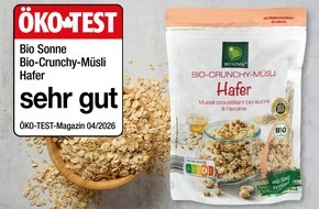 NORMA: Ausgezeichnet in den Tag starten: NORMA erh&auml;lt "sehr gut"-Bewertung im &Ouml;KO-TEST f&uuml;r das Knusperm&uuml;sli von BIO SONNE / Top-Testergebnis in der Aprilausgabe f&uuml;r Lebensmittel-Discounter