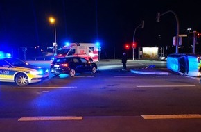 Polizei Wolfsburg: POL-WOB: Zwei Leichtverletzte bei Unfall an der Badeland-Kreuzung
