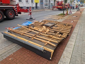 FW-EN: Feuerwehr, THW und Hilfsorganisationen weiter an der Hagener Straße intensiv im Einsatz